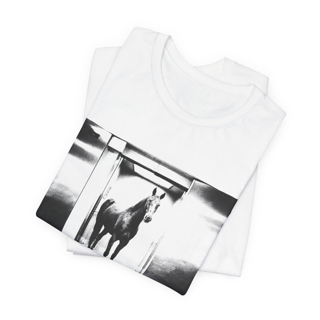 Going Up — White tee, folded