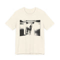 Going Up — Natural tee, front