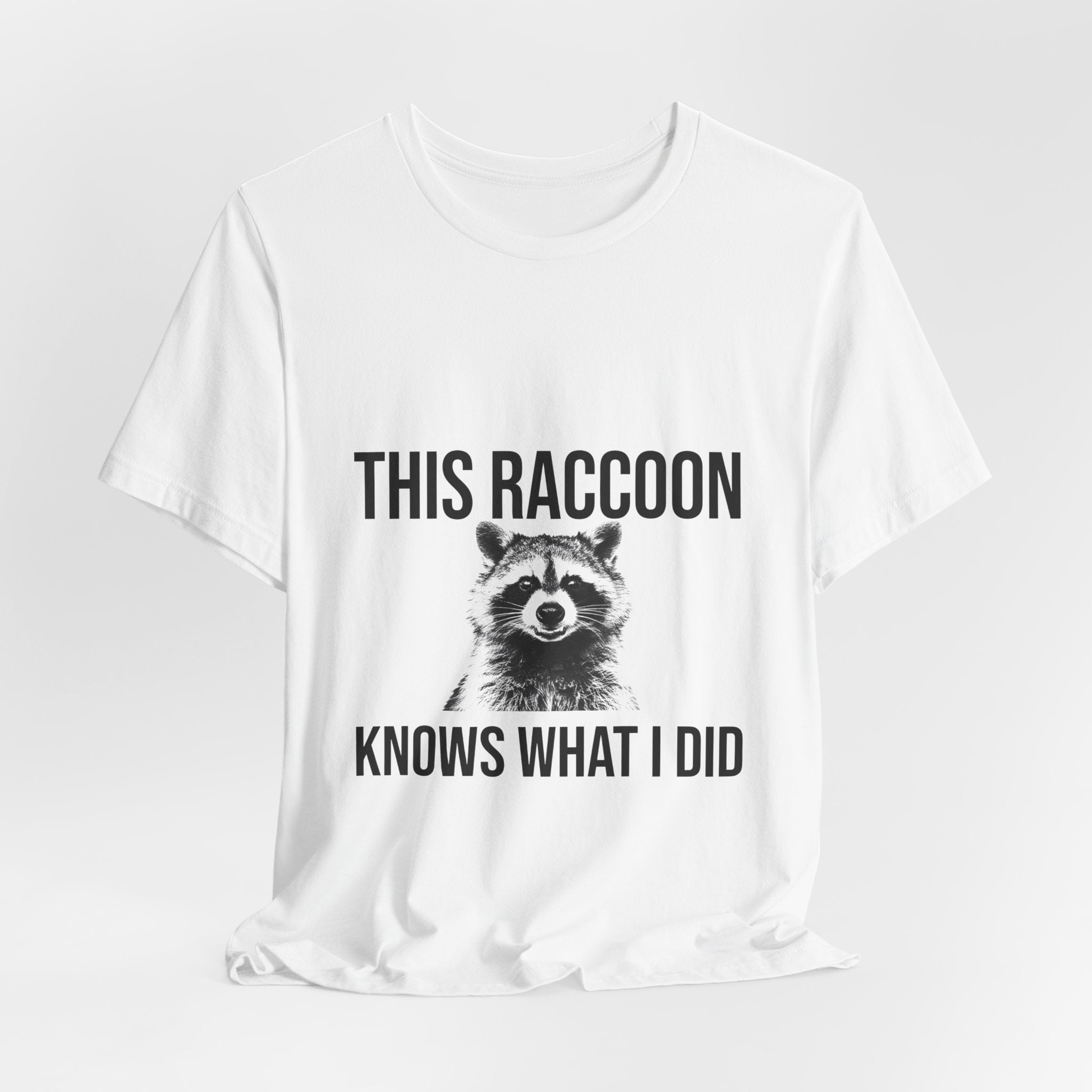 This Raccoon Knows What I Did Tee