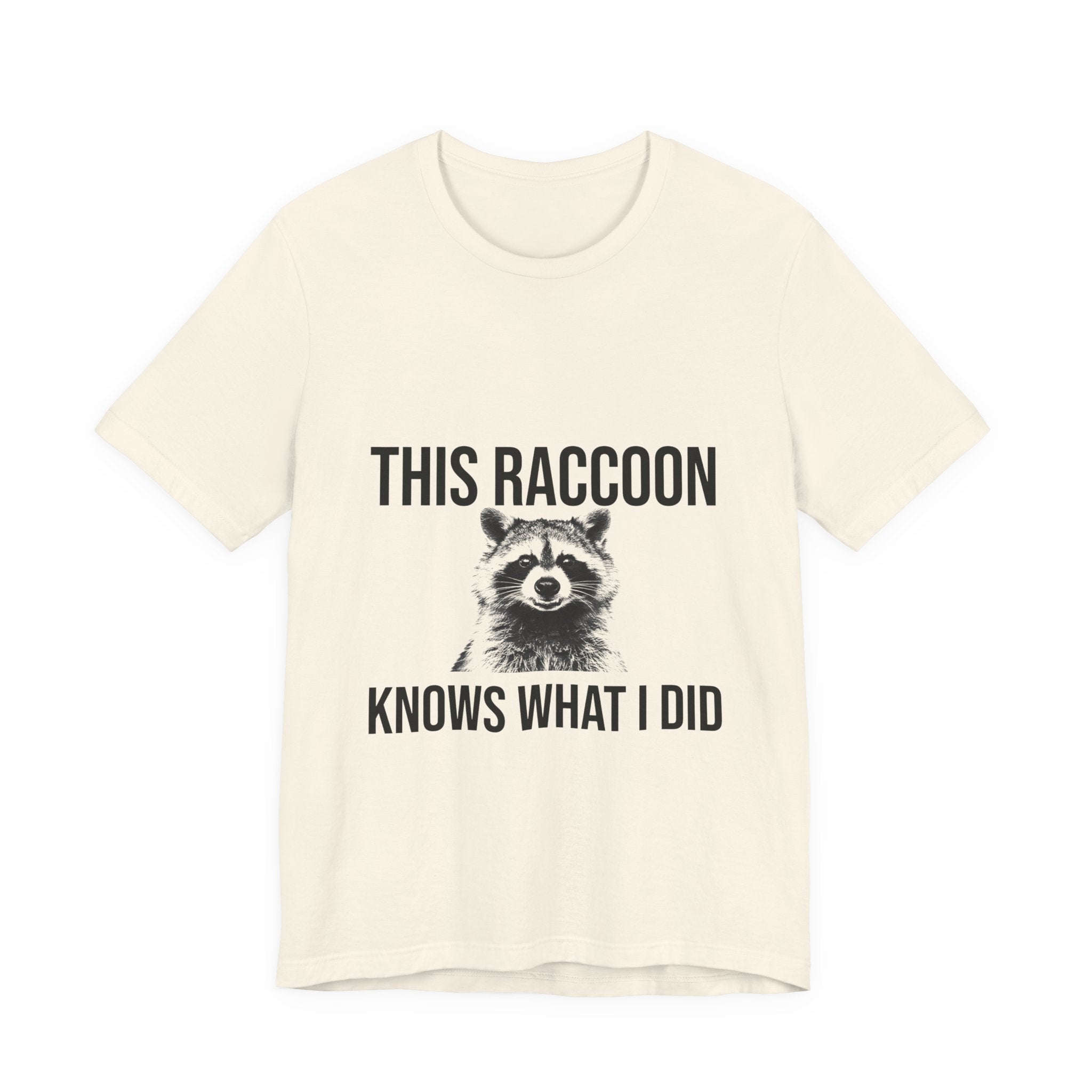 This Raccoon Knows What I Did Tee