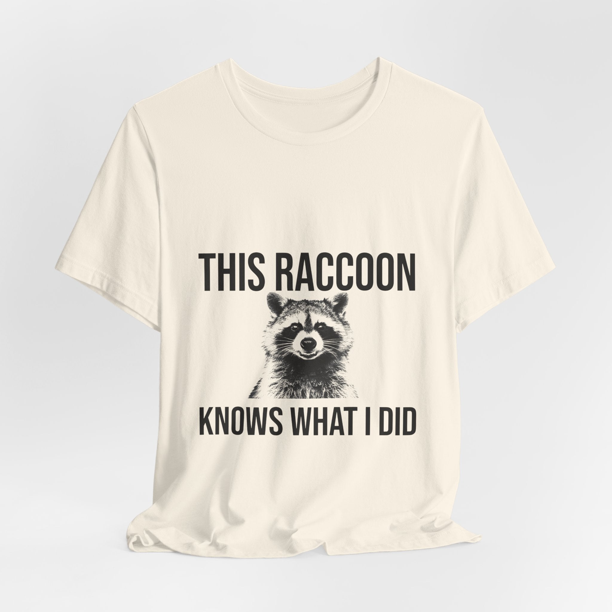 This Raccoon Knows What I Did Tee
