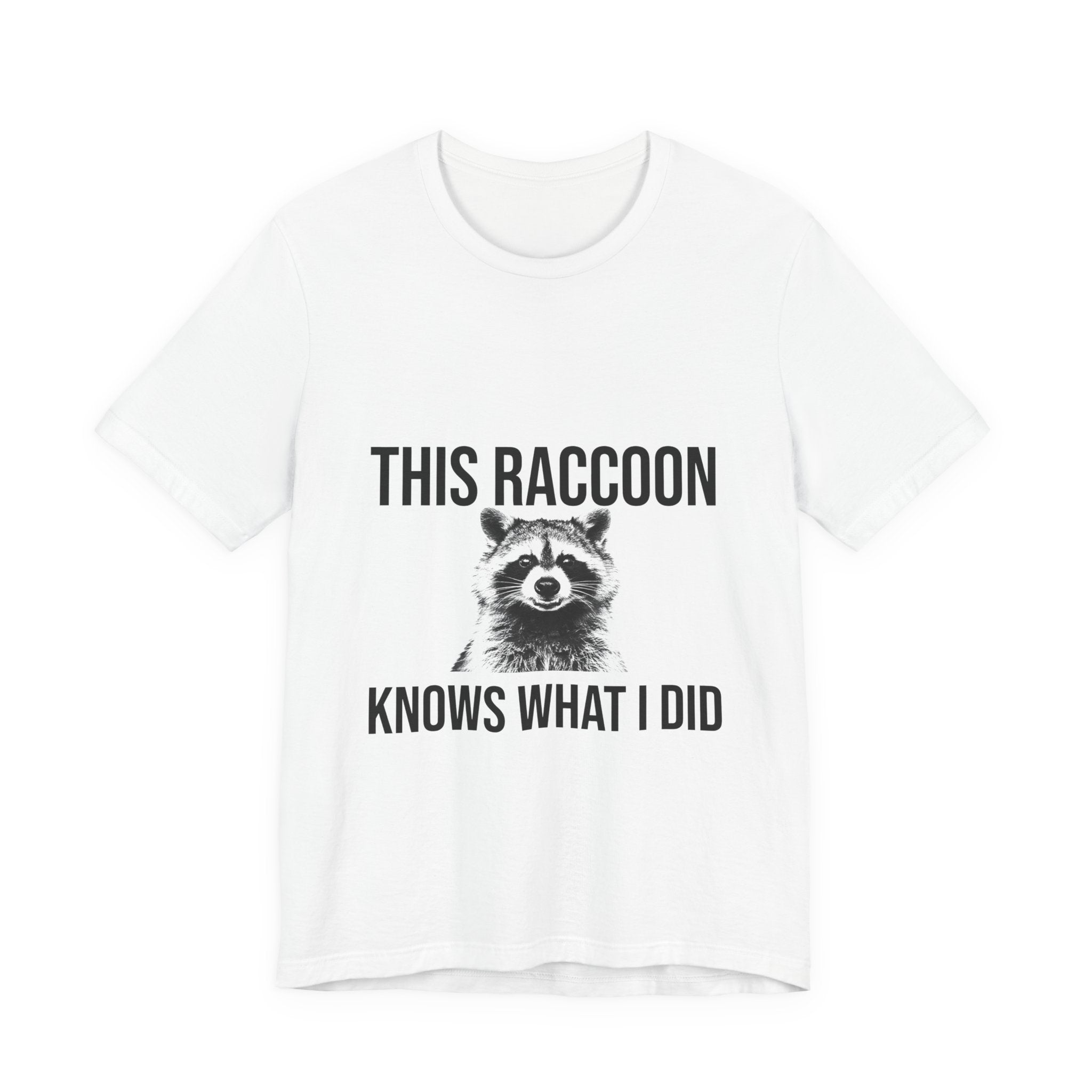 This Raccoon Knows What I Did Tee